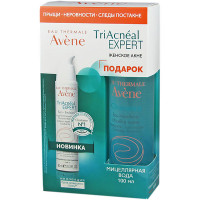 Avene Эмульсия Триакнель Эксперт против акне Triacneal Expert Emulsion (30 мл) + Очищающая мицеллярная вода Avene Cleanance (100 мл) в подарок