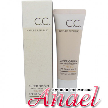 Nature Republic Тонирующий CC-крем Super Origin CC Cream Tinted SPF30 PA++ (45 гр)