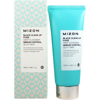 Mizon Пенка-скраб для глубокой очистки пор «Себум контроль» Black Clean Up Pore Deep Cleanser Sebum Control (120 мл)