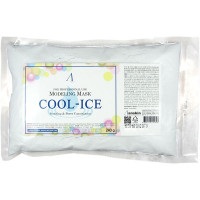 Anskin Сменный пакет успокаивающей альгинатной маски с перечной мятой Modeling Mask Cool Ice Soothing & Pores Management (240 гр)