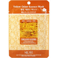 Mijin Тканевая маска с экстрактом охры MJ Care Yellow Ocher Essence Mask (1 шт х 23 гр)