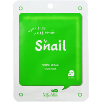 Mijin Тканевая маска с муцином улитки MJ Care On Snail Mask (1 шт х 22 гр)