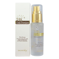 Secret Key Восстанавливающая сыворотка с частицами золота 24K Gold Premium First Serum (30 мл)