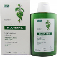 Klorane Себорегулирующий шампунь с экстрактом крапивы Shampoo With Nettle (200 мл)