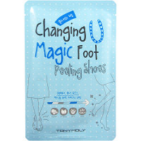 Tonymoly Носочки для пилинга ступней Changing U Magic Foot Peeling Shoes (2 х 17 гр)