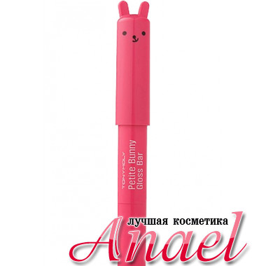 Tonymoly Помада-блеск Petite Bunny Gloss Bar 09 Неоновый красный Neon Red (2 гр)