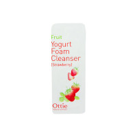 Ottie Пробник фруктово-йогуртовой пенки для умывания с клубникой Fruit Yogurt Foam Cleanser Strawberry