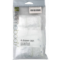 QVS Шапочки для душа Shower Caps (4 шт)