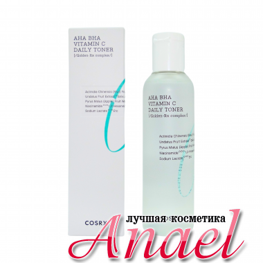 COSRX Тоник-эксфолиант с витамином С Aha Bha Vitamin C Daily Toner (150 мл)