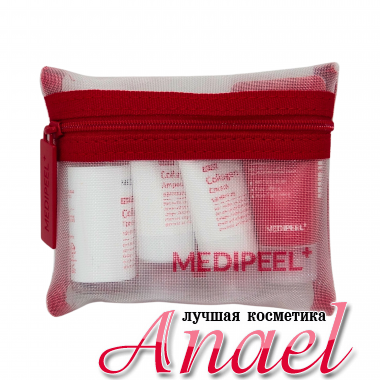 Medi-Peel Travel-набор средств с коллагеном Red Lacto Collagen Skin Care Trial Kit (4 предмета)