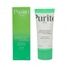Purito Cолнцезащитный лосьон для лица Wonder Releaf Centella Daily  Sun Lotion SPF50+ PA++++ (60 мл)