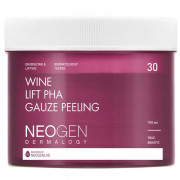 NEOGEN Винные пилинг-пэды с комплексом кислот Wine Lift PHA Gauze Peeling (30 шт)