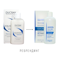 Ducray Шампунь с цинком Скванорм против сухой перхоти Squanorm Treatment Shampoo Dry Dandruff (200 мл)