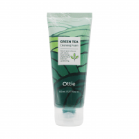 Ottie Пенка для умывания с экстрактом зеленого чая Green Tea Cleansing Foam (150 мл)