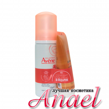 Avene Очищающая пенка Nettoyante Cleansing Foam (150 мл) + Очищающий гель Xeracalm Nutrition Cleansing Gel (100мл)