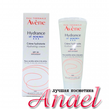 Avene Увлажняющий  крем для сухой кожи Hydrance UV Riche SPF30 Antioxidant (40 мл)