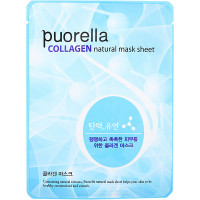 Puorella Антивозрастная восстанавливающая тканевая маска с коллагеном Collagen Natural Mask Sheet (1 шт)