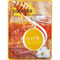 Puorella Восстанавливающая тканевая маска с экстрактом меда Honey Natural Mask Sheet (1 шт)