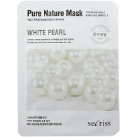 Anskin Secriss Тканевая маска с экстрактом белого жемчуга Pure Nature Mask White Pearl (1 шт)