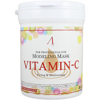 Anskin Увлажняющая альгинатная маска с витамином С Modeling Mask Vitamin-C Puring & Moisturizing (240 г)