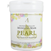 Anskin Увлажняющая альгинатная маска с жемчугом для придания яркости Modeling Mask Pearl Puring & Moisturizing (240 г)