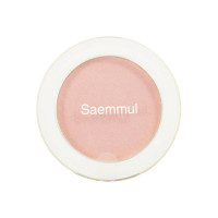 The Saem Однотонные румяна Saemmul Single Blusher Тон CR01 Персиковый / Naked Peach (5 гр)