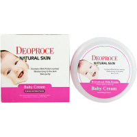 Deoproce Детский питательный крем с гидролизованным молочным протеином Natural Skin Baby Cream Hydrolyzed Milk Protein (100 гр)