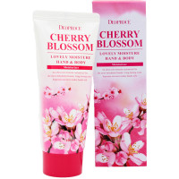 Deoproce Увлажняющий крем для рук и тела «Цветущая вишня» Cherry Blossom Lovely Moisture Hand & Body (100 мл)