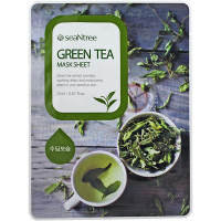 SeaNTree Тканевая маска с экстрактом зеленого чая Green Tea Mask Sheet (1 шт)