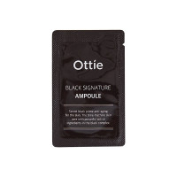 Ottie Пробник антивозрастной ампульной сыворотки с муцином черной улитки Black Signature Ampoule