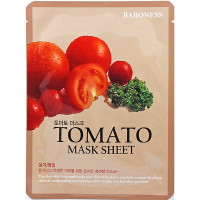 Baroness Восстанавливающая отбеливающая тканевая маска с томатом Tomato Mask Sheet (1 шт)