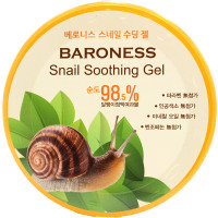 Baroness Универсальный успокаивающий смягчающий гель с муцином улитки Snail Soothing Gel (300 мл)