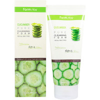 Farm Stay Пенка для умывания с экстрактом огурца Cucumber Pure Cleansing Foam (180 мл)