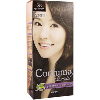 Welcos Стойкая крем-краска для волос Тон 3N Темно-коричневый Confume Hair Color 3N Dark Brown (60 + 60 мл)