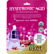 Ekel Ультраувлажняющая тканевая маска с гиалуроновой кислотой Hyaluronic Acid Ultra Hydrating Essence Mask (1 шт x 25 мл)