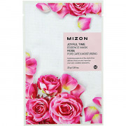 Mizon Тканевая маска с гидролатом розы Joyful Time Essence Mask Rose Restoring&Strengthening (1 шт x 23 гр)