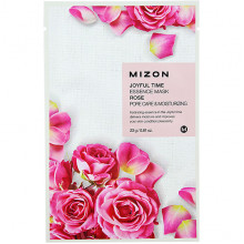 Mizon Тканевая маска с гидролатом розы Joyful Time Essence Mask Rose Restoring&Strengthening (1 шт x 23 гр)