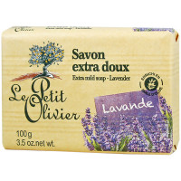 Le Petit Olivier Экстра-мягкое мыло с экстрактом лаванды Extra Mild Soap Lavender (100 гр)