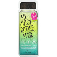 Scinic Успокаивающая тканевая маска с экстрактами алоэ и чайного дерева My Juicy Bottle Mask Soothing Ampoule Juice (20 мл)