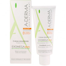 A-Derma Смягчающий стерильный крем Экзомега для сухой и атопичной кожи Avoine Rhealba Exomega D.E.F.I Emollient Cream (200 мл)