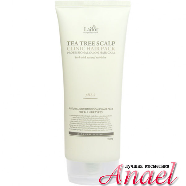 Tea tree scalp применение. Lador Tea Tree Scalp hair Pack. Lador маска пилинг для кожи головы с чайным деревом Tea Tree Scalp. Lador Tea Tree Scalp Clinic hair Pack PH 5.0 200 mi e волос. Scalp Clinic Pack ILJIN.