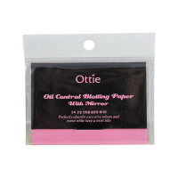 Ottie Матирующие салфетки  с зеркалом Oil Control Blotting Paper With Mirror (56 х 80 мм, 100 шт)