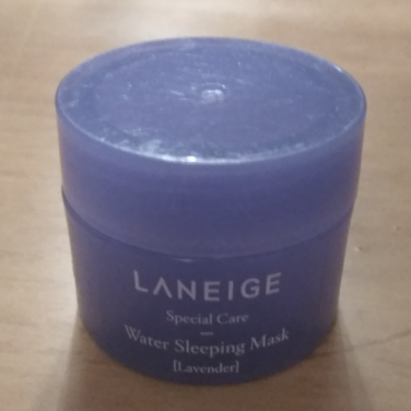 Laneige Миниатюра увлажняющей ночной маски-крема для лица Лаванда Special Care Water Sleeping Mask Lavender (15 мл)