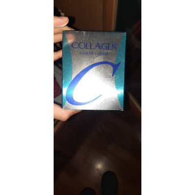 Enough Увлажняющий тональный кушон с коллагеном Тон 21 SPF50+ PA+++ Collagen Aqua Air Cushion (15 гр) 