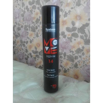 Dikson Лак для волос сильной фиксации Move Me 14 Hair Spray Fizzy Fix (500 мл)