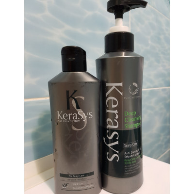 Kerasys Шампунь для глубокого очищения кожи головы Scalp Care Deep Cleansing Shampoo (180 мл)