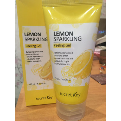 Secret Key Игристый пилинг-гель с экстрактом лимона Lemon Sparkling Peeling Gel (120 мл)