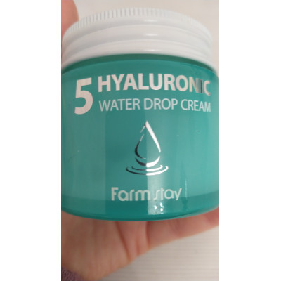 Farm Stay Увлажняющий крем с 5 типами гиалурона «Капелька воды» 5 Hyaluronic Water Drop Cream (80 мл)