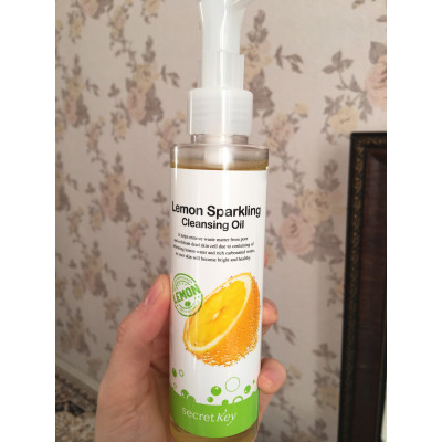 Secret Key Игристое гидрофильное масло с экстрактом лимона Lemon Sparkling Cleansing Oil (150 мл) 