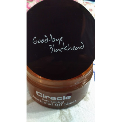 Ciracle Салфетки «Прощайте, черные точки» с пинцетом в комплекте «Good-bye Blackhead» Pore Control Blackhead Off Sheet (30 шт)